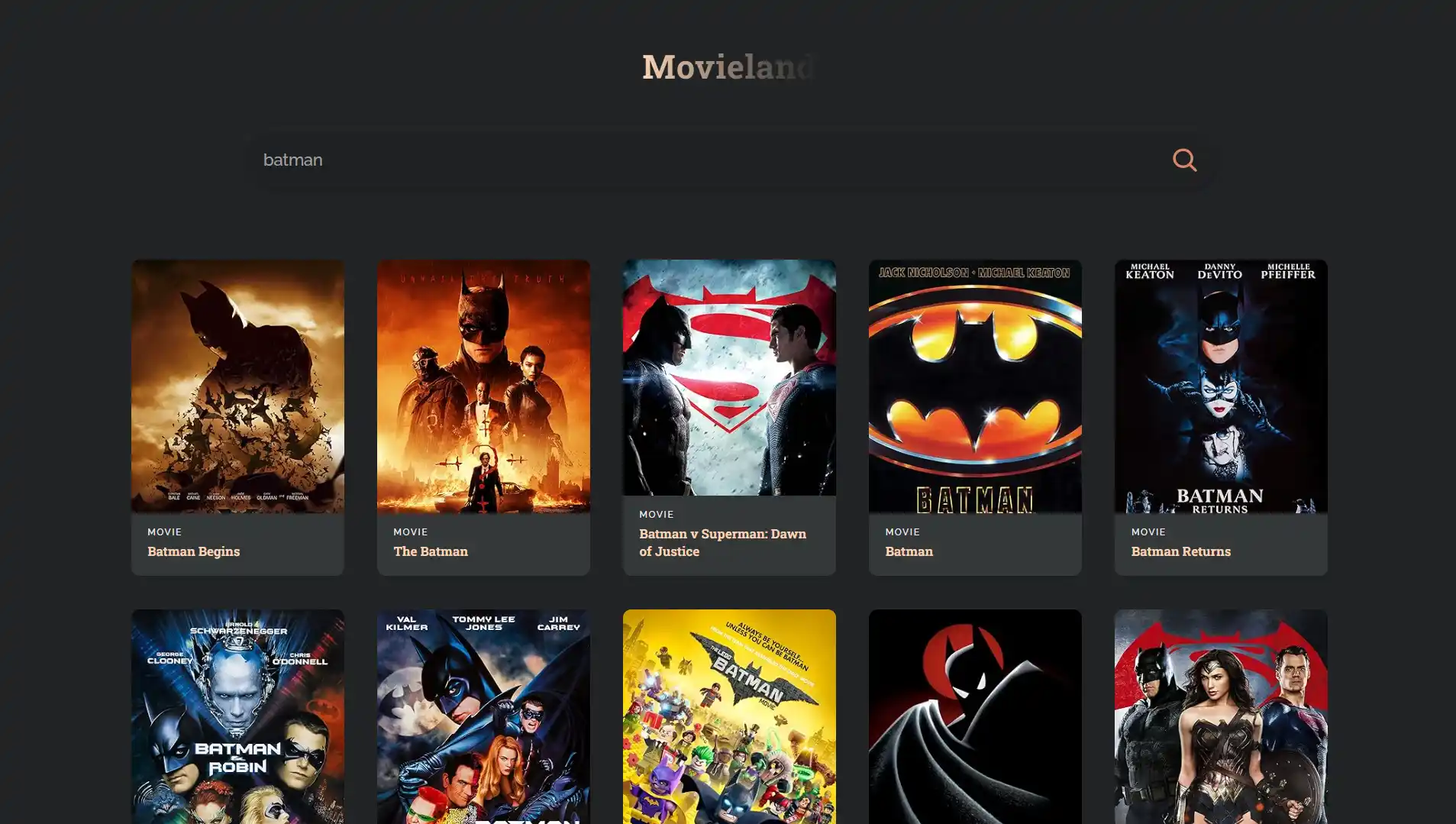 movie app